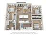 Copeland C1 HC 3D Floor Plan